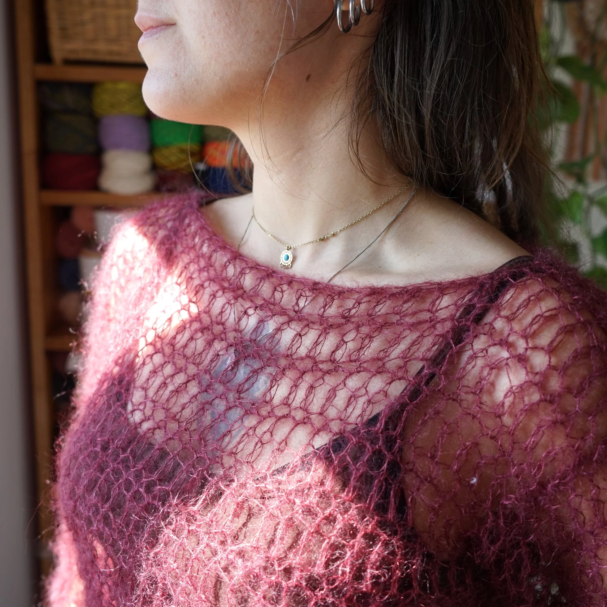 Ziva Mohair Mesh Top - FREE CROCHET TUTORIAL! — Bloodimaryart